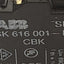 Used ABB SK 616 001-A, SK616 001-B Contact Blocks w/ Push & Twist E-Stop Button, 380V