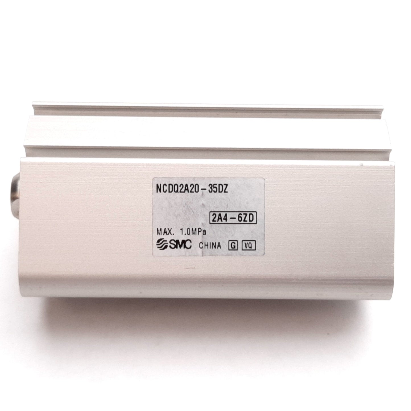 New SMC NCDQ2A20-35DZ Compact Cylinder, Bore: 20mm, Stroke: 35mm, 1.0MPa, M5x0.8