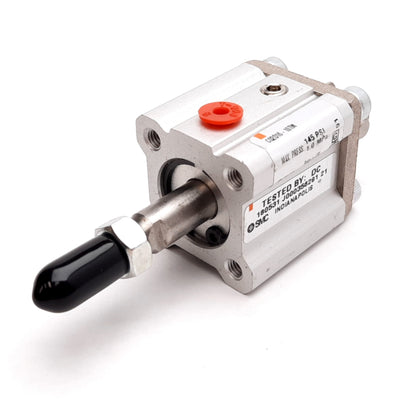 New SMC CQ2D16-10TM Compact Cylinder, Single Acting Spring Extend, Stroke: 10mm