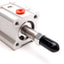 New SMC CQ2D16-10TM Compact Cylinder, Single Acting Spring Extend, Stroke: 10mm