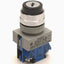 Used Idec ASW2K10 Maintained Key Selector Switch, 2-Position, 1NO Contact, Round 22mm