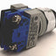 Used Idec ASW2K10 Maintained Key Selector Switch, 2-Position, 1NO Contact, Round 22mm