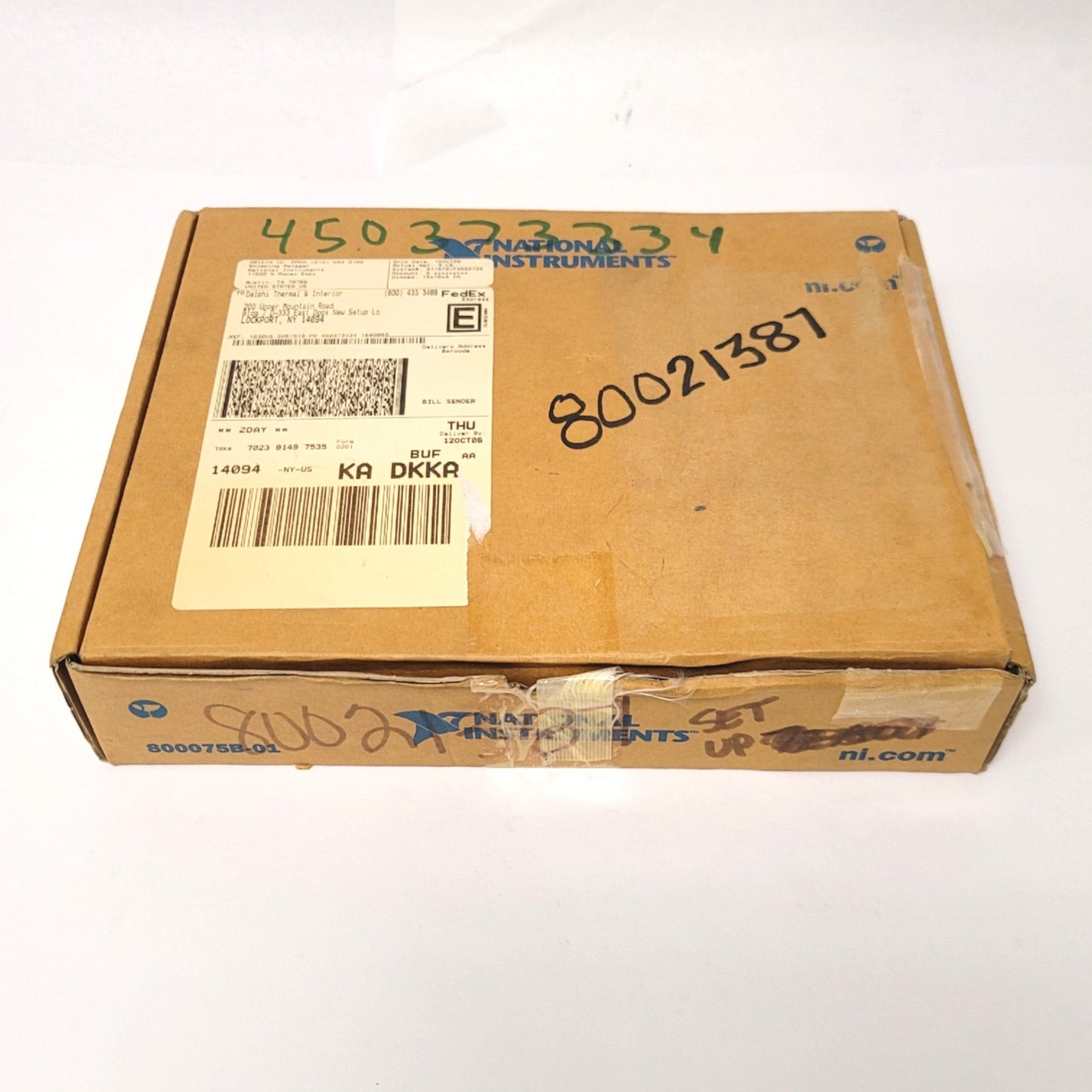 New Other National Instruments 182469D-01 68-Pin Shielded Connector Terminal Block, SCSI