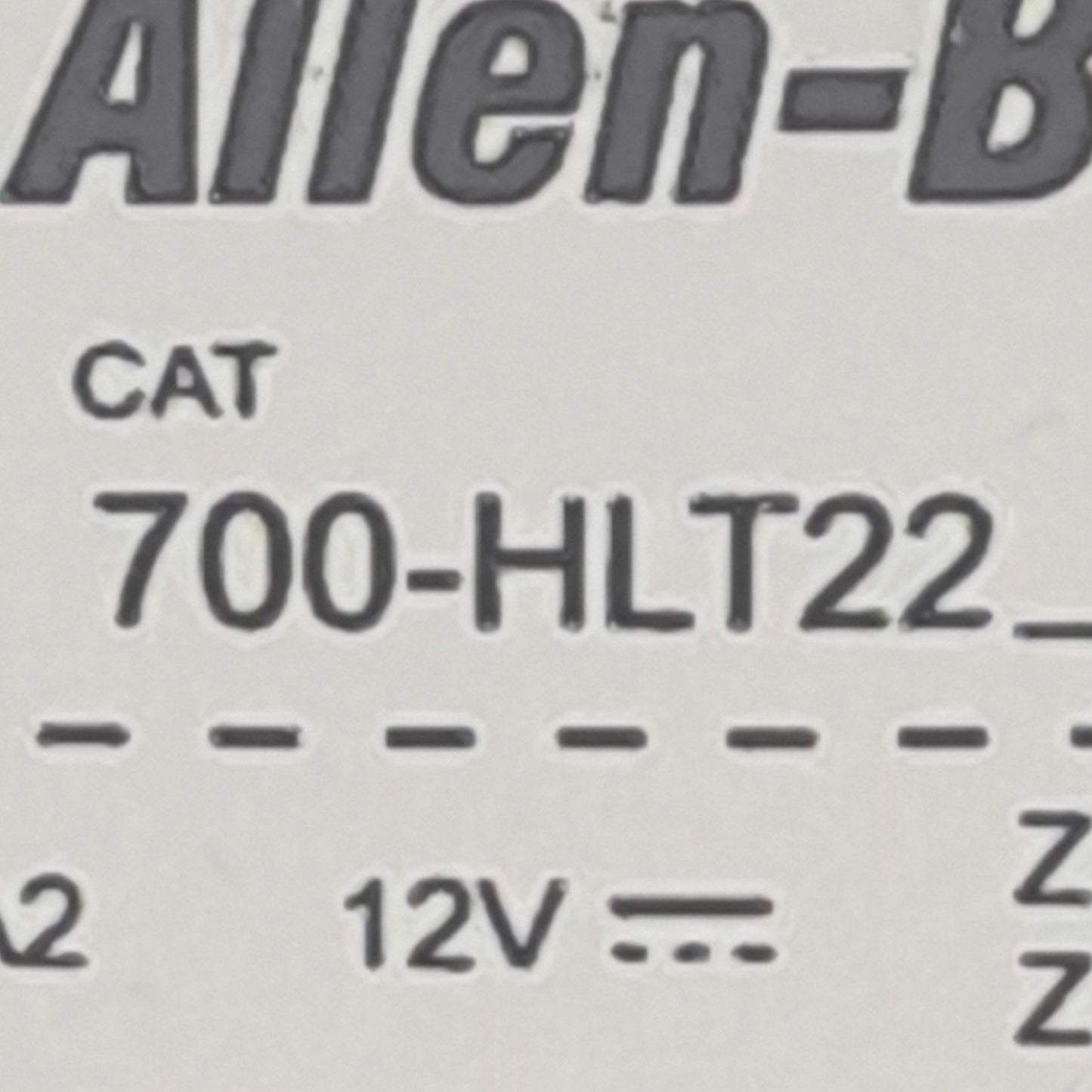 Used Allen Bradley 700-TBR224, 700-HLT22 Relay In Socket, DPDT, 24VDC Coil, 10A 24VDC
