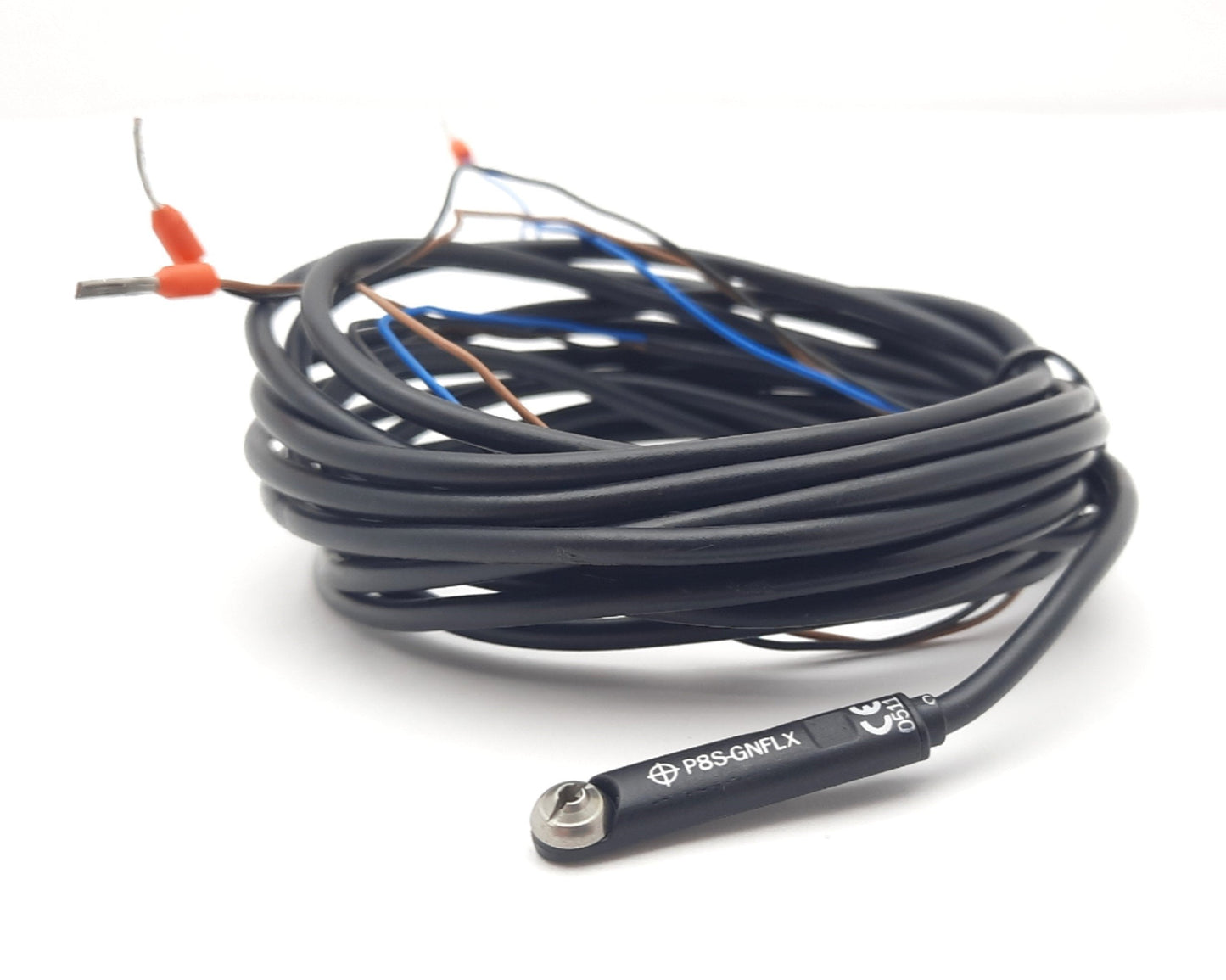 Used Parker P8S-GNFLX Solid State Sensor NPN N.O 10-30V 100Ma 3 Flying Leads