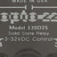 Used Opto 22 120D25 Solid State Relay, Control: 3-32VDC, Contact: 120VAC 25A 1000 Ohm