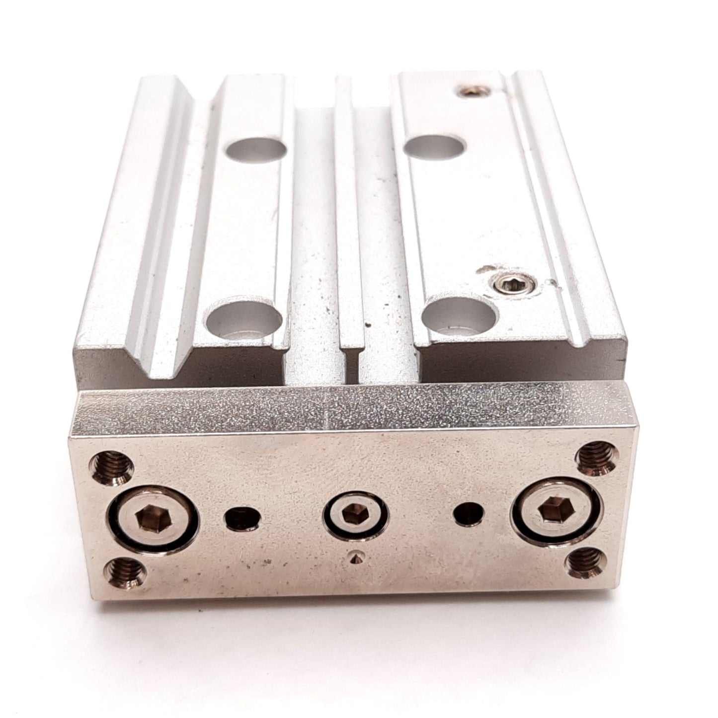 Used SMC MGPM12N-40 Compact Guide Cylinder, Bore: 12mm, Stroke: 40mm, 1.0MPa, M5x0.8