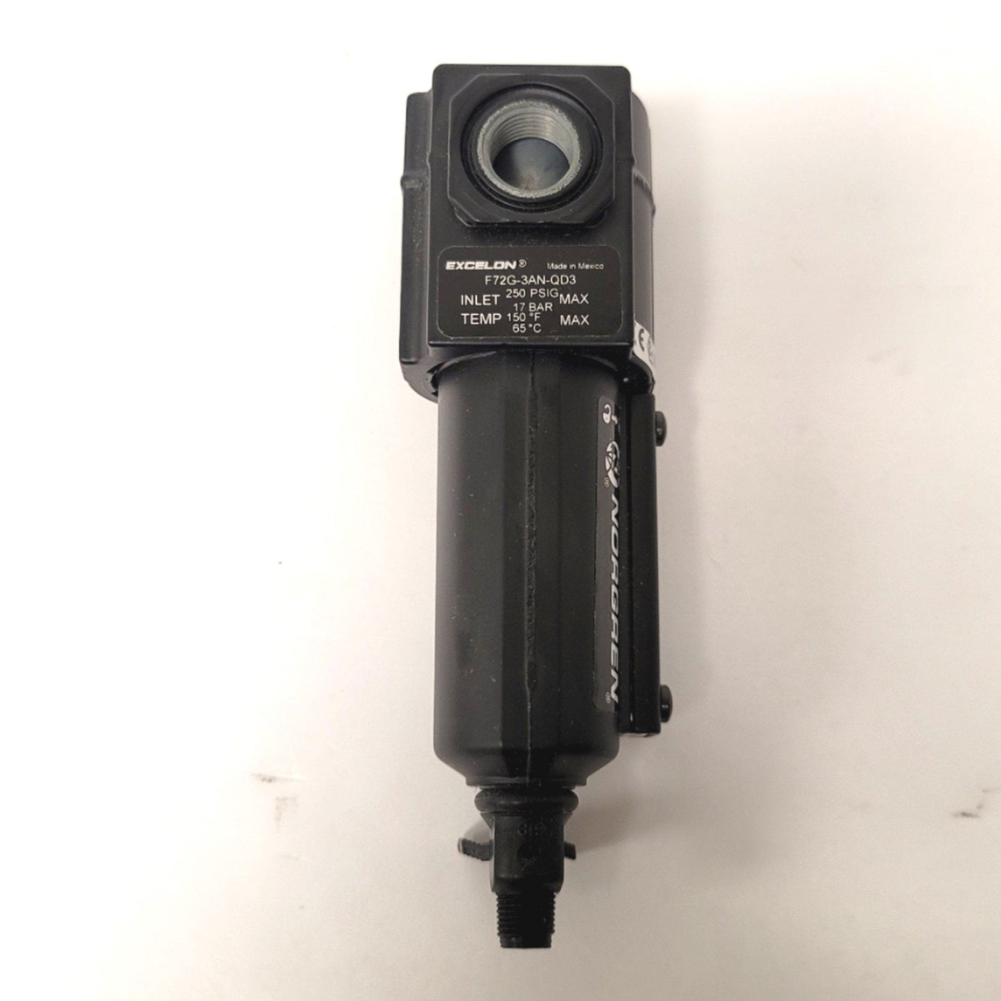 New Norgren F72G-3AN-QD3 General Purpose Pneumatic Filter 3/8"NPT, 40μm, 55CFM