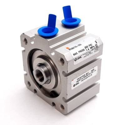 New SMC NCQ8A150-050 Compact Cylinder, Bore: 1.5", Stroke: 0.5", 200psi, 1/8" NPT
