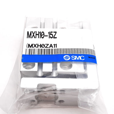New SMC MXH10-15Z Compact Air Slide Table, Bore: 10mm, Stroke: 15mm, 0.7MPa, M5x0.8