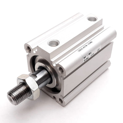 New SMC CDQ2L40TN-35DMZ Compact Cylinder, 40mm Bore, 35mm Stroke, 1.0MPa, 1/8" NPT
