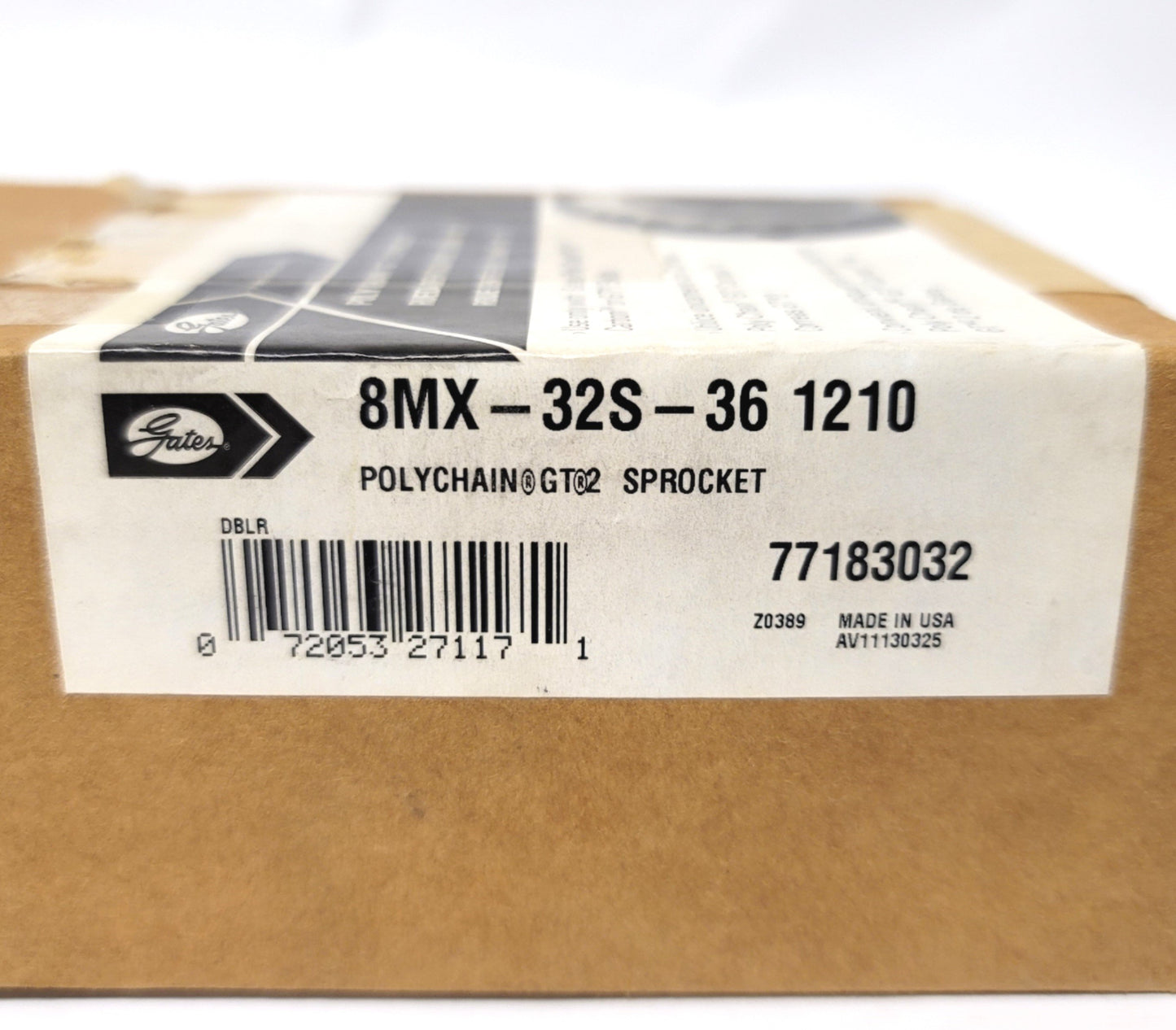 New Gates 8MX-32S-36 1210 Polychain GT2 Sprocket, 32 Teeth, 8mm Pitch, For 36mm Belt