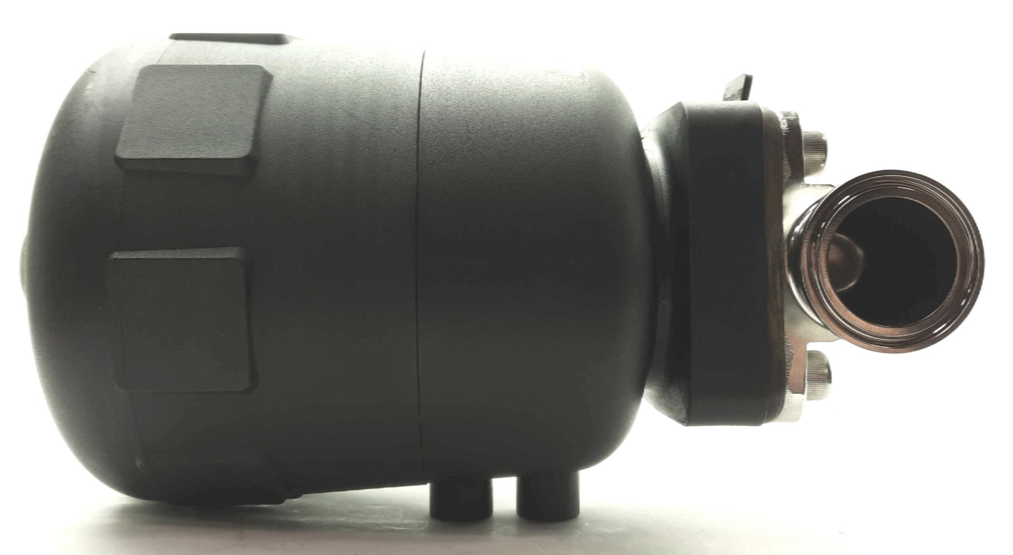 Used Steel & O'Brien 84L4512E15 Air Piloted 2-Way Diaphragm Valve 1½" Tri-Clamp 316L