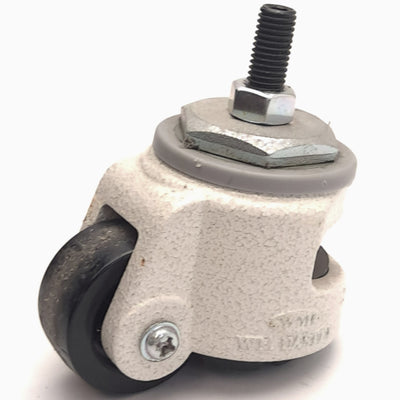 Used WMI Caster WMIW-60SS Swivel Stem Leveling Caster With Nylon Wheel 375lb Capacity