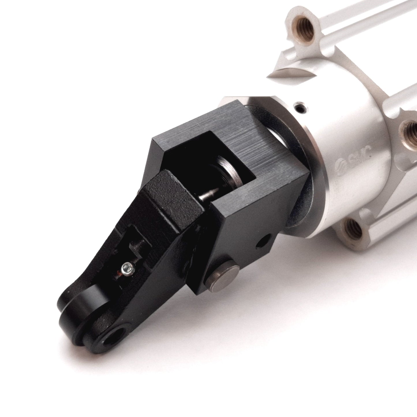 New SMC RSQA32-20DBZ Stopper Cylinder, Bore: 32mm, Stroke: 20mm, 1.0MPa, Rc1/8