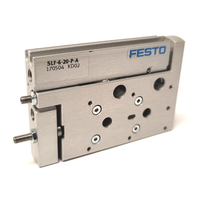 Used Festo SLF-6-20-P-A Mini Slide Linear Actuator 6mm Bore 20mm Stroke M5 0.15-1MPa