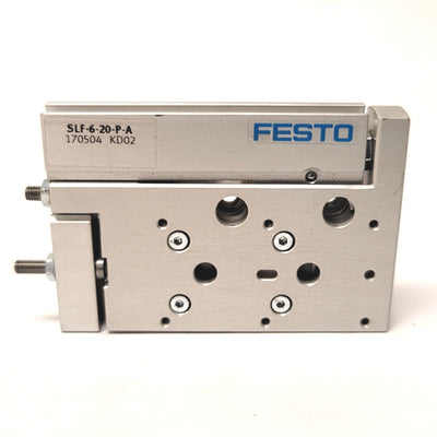 Used Festo SLF-6-20-P-A Mini Slide Linear Actuator 6mm Bore 20mm Stroke M5 0.15-1MPa