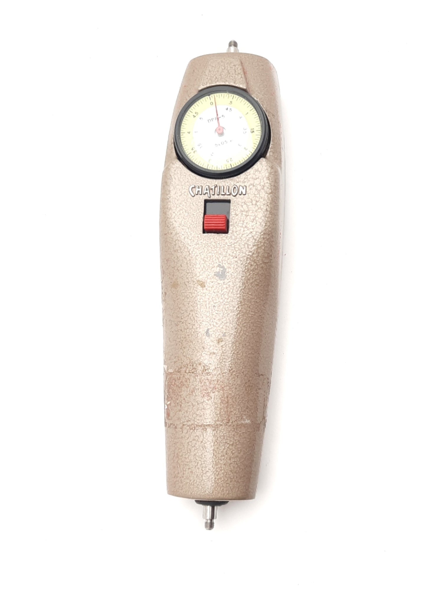 Used Chatillon DPP-50 Dial Push Pull Gauge 0-50lbs ±1% of Full Scale 110% of Capacity