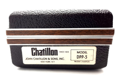 Used Chatillon DPP-50 Dial Push Pull Gauge 0-50lbs ±1% of Full Scale 110% of Capacity