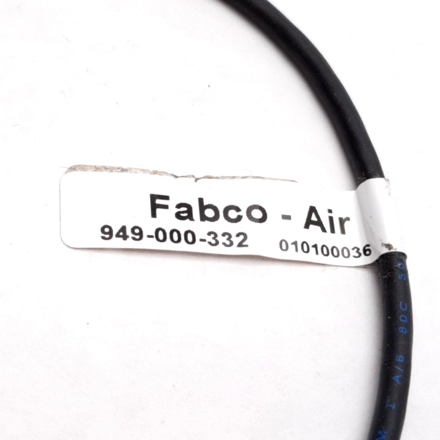Used Fabco-Air 949-000-332 Cylinder Position Switch Sensor, 5-24VDC, NPN, 3-Pin M8