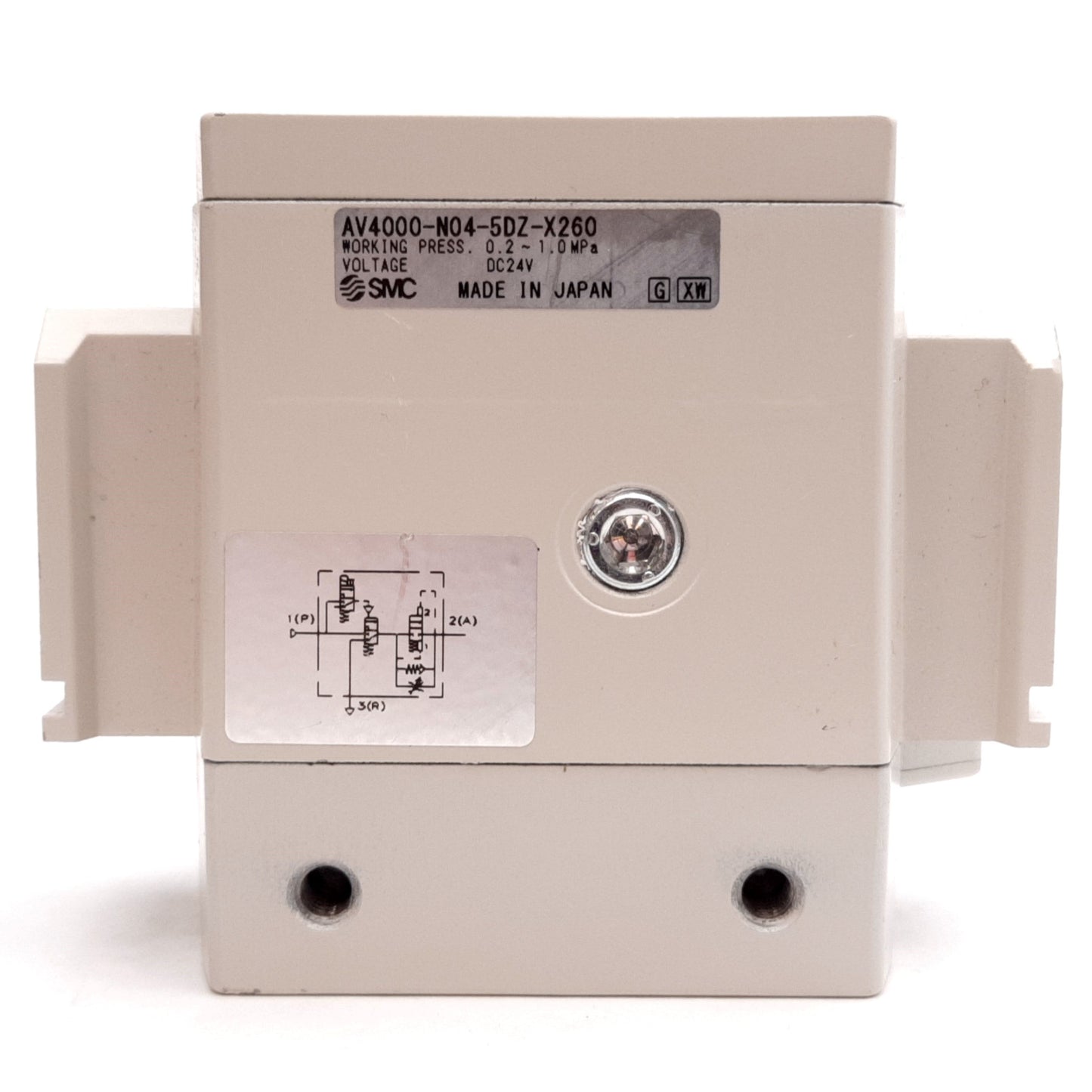 New – Open box SMC AV4000-N04-5DZ-X260 Soft Start Valve, 0.2-1.0MPa, 1/2" NPT, *Missing Coil*