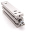 New SMC CDU6-30D Free Mount Cylinder, Bore: 6mm, Stroke: 30mm, 0.7MPa, M5x0.8
