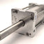 Used Bimba FS-704-BMEE1 Flat-1 Pneumatic Cylinder, 3" Bore, 4" Stroke, Double-Acting