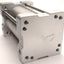 Used Bimba FS-704-BMEE1 Flat-1 Pneumatic Cylinder, 3" Bore, 4" Stroke, Double-Acting