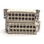Used Lot of 2 ILME CDAM 16 N Male Inserts, 16-Poles, 250V 16A, Size: 66.40