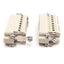 Used Lot of 2 ILME CDAM 16 N Male Inserts, 16-Poles, 250V 16A, Size: 66.40
