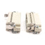 Used Lot of 2 ILME CDAM 16 N Male Inserts, 16-Poles, 250V 16A, Size: 66.40