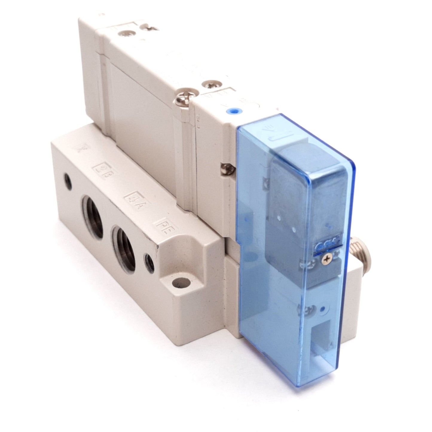 New SMC SY5100-5R1 Solenoid Valve, 2-Position 5-Port, 24VDC, 0.15-0.7MPa, 1/4" NPT