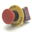 Used Idec HW1B-V4F01-R Emergency Stop Push-Twist Button Switch w/HW-F01 N.C. Contact