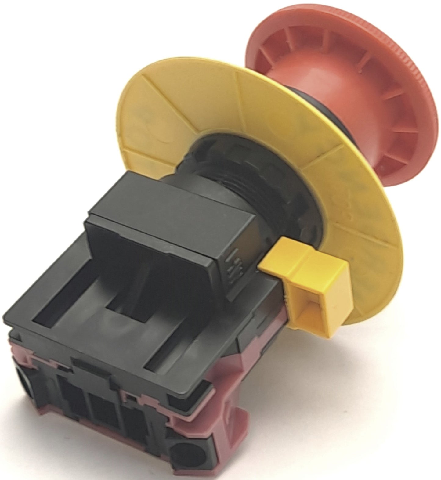 Used Idec HW1B-V4F01-R Emergency Stop Push-Twist Button Switch w/HW-F01 N.C. Contact