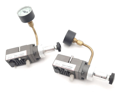 New Lot of 2 Numatics 082RS115J000000 Pneumatic Pressure Regulator 10-130PSIg NEMA 4