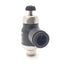 Used Lot of 2 Parker Legris 70656014 Compact Flow Control Valve 1/4" NPT, 3/8" P2C