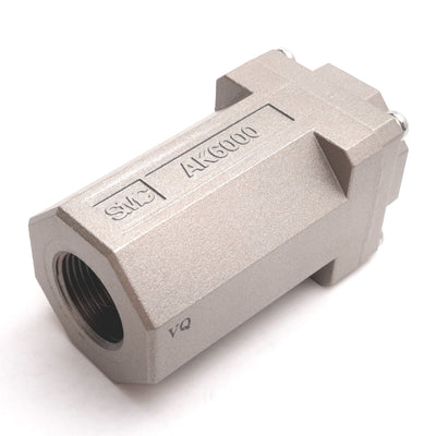 New SMC AK6000-F06 Check Valve, Cracking Pressure: 0.02MPa, Ports: G3/4