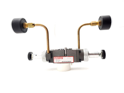 New Numatics 081RD100J000000 Pressure Regulator Valve 10-130Psi NEMA 4 46cfm