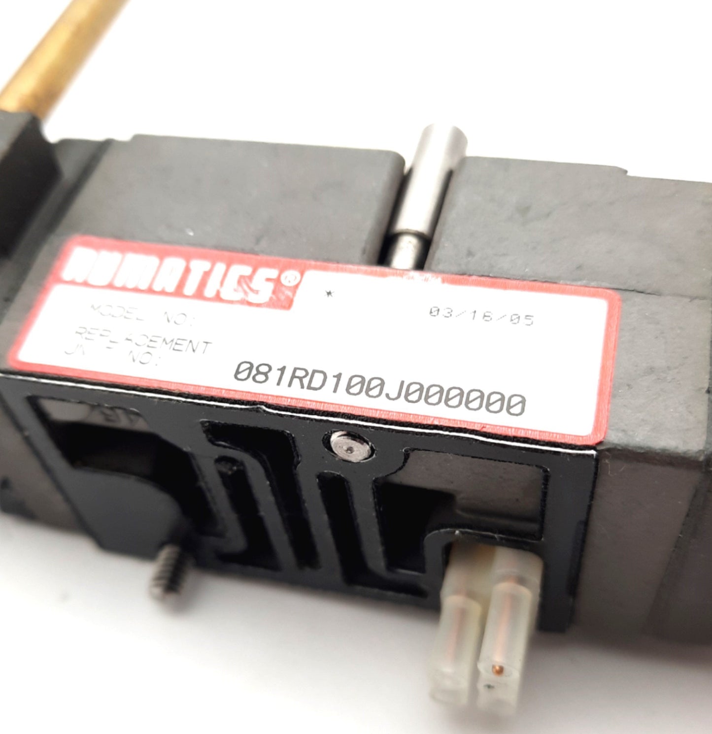 New Numatics 081RD100J000000 Pressure Regulator Valve 10-130Psi NEMA 4 46cfm