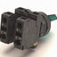 Used Schneider ZB5AK1333, ZBE-101 Green Selector Switch w/ 2x Contact Blocks, 600VAC