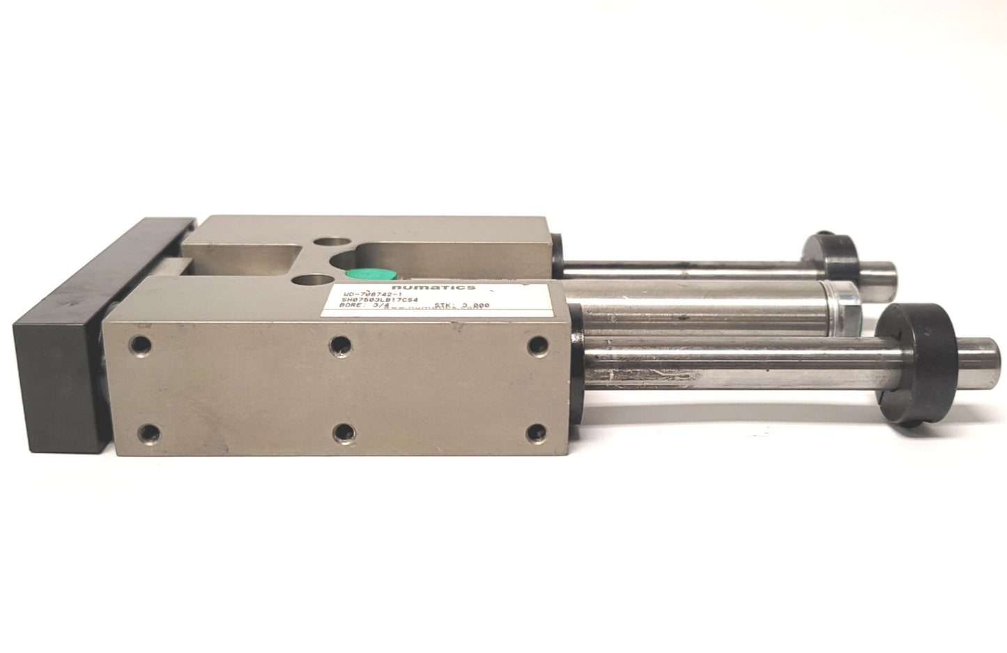 New – Open box Numatics SH07503LB17CS4 Guided Thrust Cylinder 3/4" Bore, 3" Stroke, 1/8"NPT