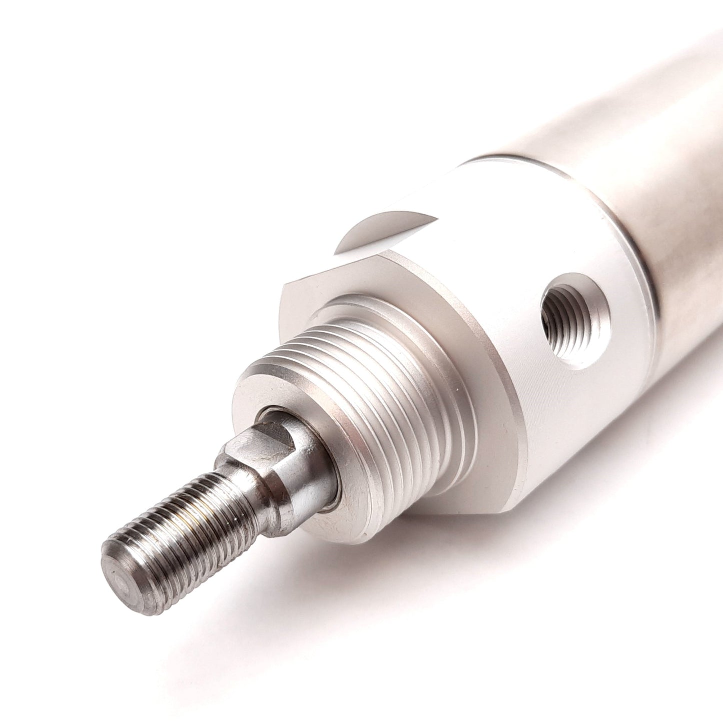 New SMC NCMB200-0600 Pneumatic Cylinder, Bore: 2", Stroke: 6", 250psi, 1/4" NPT