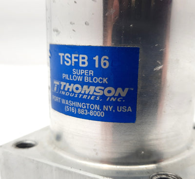 Used Thomson TSFB16 Super Smart Linear Ball Bearing Bushing Self-Aligning