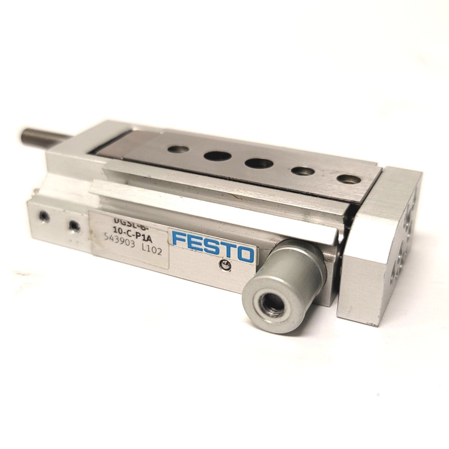 Used Festo DGSL-6-10-C-P1A Miniature Pneumatic Linear Actuator 8mm Bore, 10mm Stroke