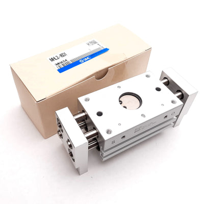 New SMC MHL2-16D1 Pneumatic Gripper, 2-Finger, Bore: 16mm, Stroke: 60mm, M5x0.8