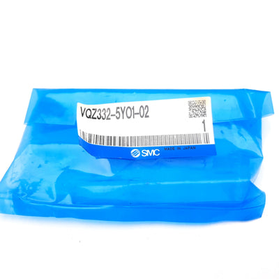 New SMC VQZ332-5YO1-02 Solenoid Valve, 2-Position 3-Port, 24VDC, 0.15-0.7MPa, Rc1/4