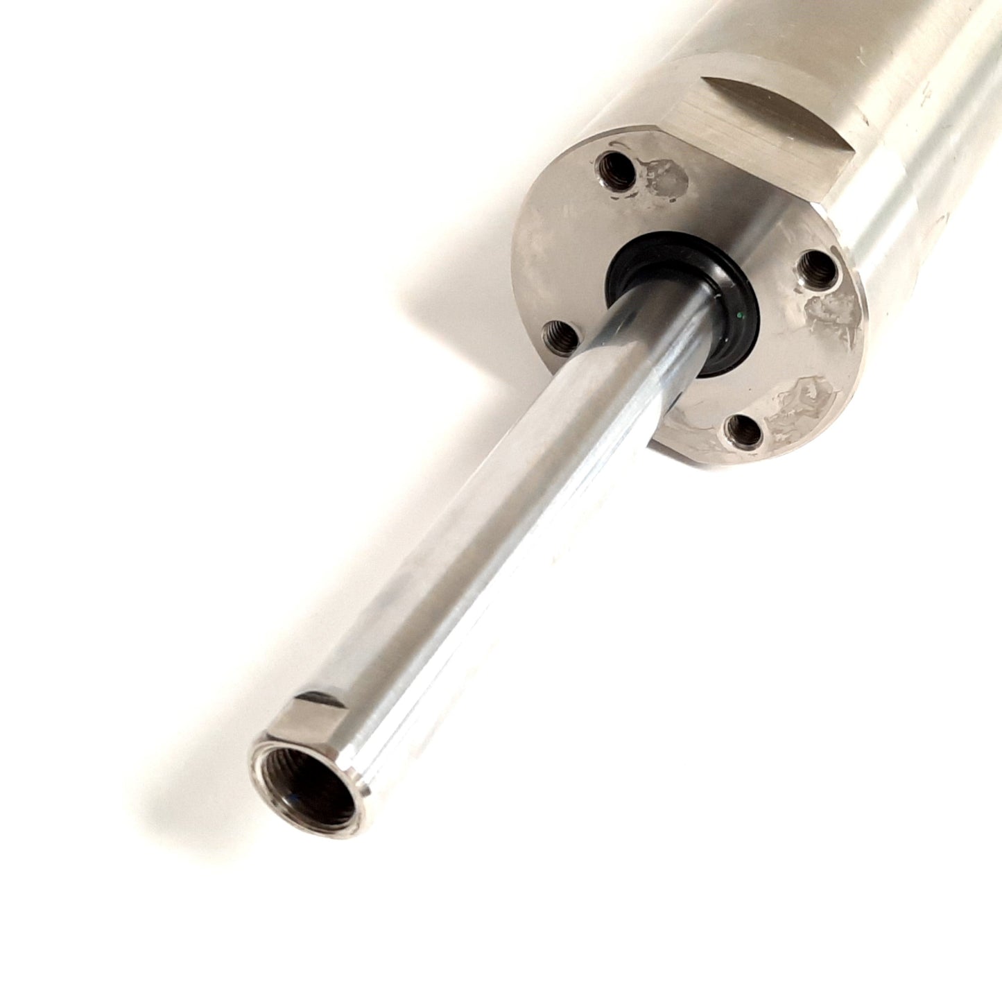 Used Volumetric Technologies 2030-A-0500 Double Rod Cylinder, Bore: 3", Stroke: 11"