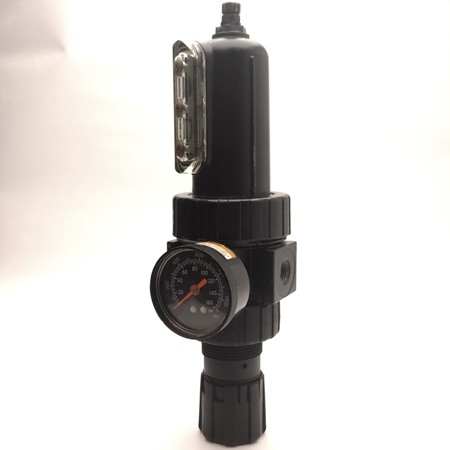 Used Parker 07E42A16AC Filter/Regulator with Gauge 250PSI/1700kPa Max 3/4" NPT Thread