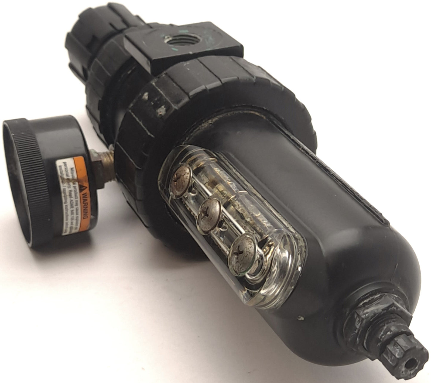 Used Parker 07E42A16AC Filter/Regulator with Gauge 250PSI/1700kPa Max 3/4" NPT Thread