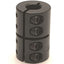 Used Ruland CLX-6-6-F One-Piece Clamp Coupling, .375" Bore, 7/8" OD, 1-3/8" Length